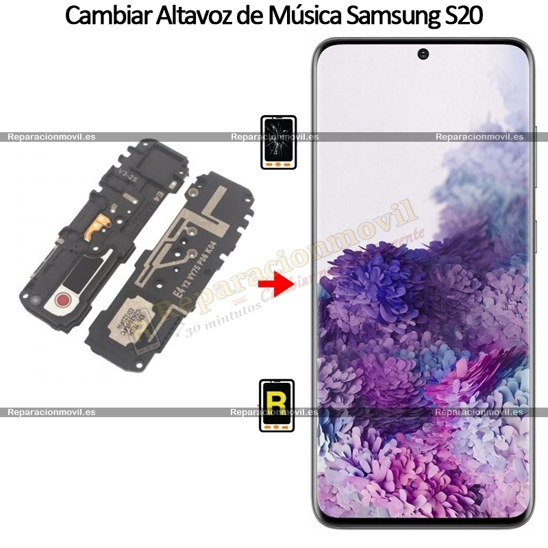Cambiar Altavoz De Música Samsung galaxy S20