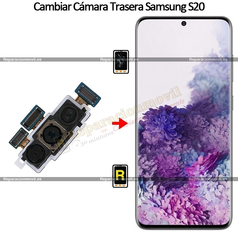 Cambiar Cámara Trasera Samsung galaxy S20