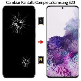 Cambiar Pantalla con marco Samsung S20 SM-G980F