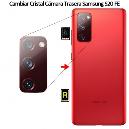 Cambiar Cristal Cámara Trasera Samsung S20 FE