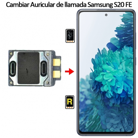 Cambiar Auricular De Llamada Samsung galaxy S20 FE