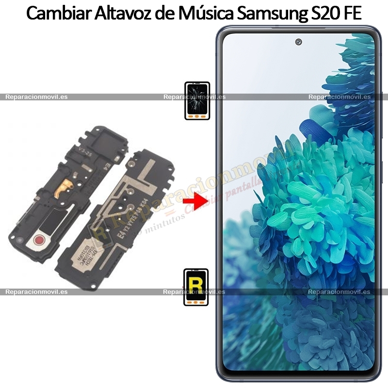 Cambiar Altavoz De Música Samsung galaxy S20 FE
