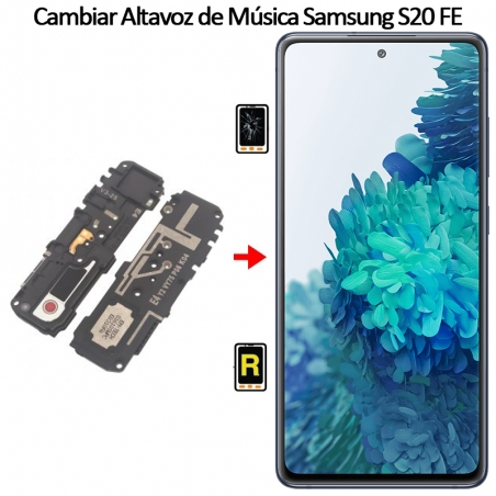 Cambiar Altavoz De Música Samsung galaxy S20 FE