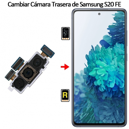 Cambiar Cámara Trasera Samsung galaxy S20 FE
