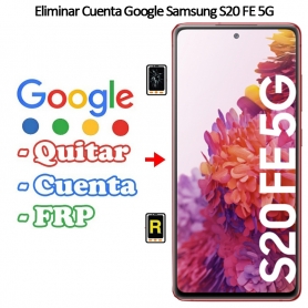 Eliminar Cuenta Google Samsung galaxy S20 FE 5G