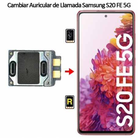 Cambiar Auricular De Llamada Samsung galaxy S20 FE 5G