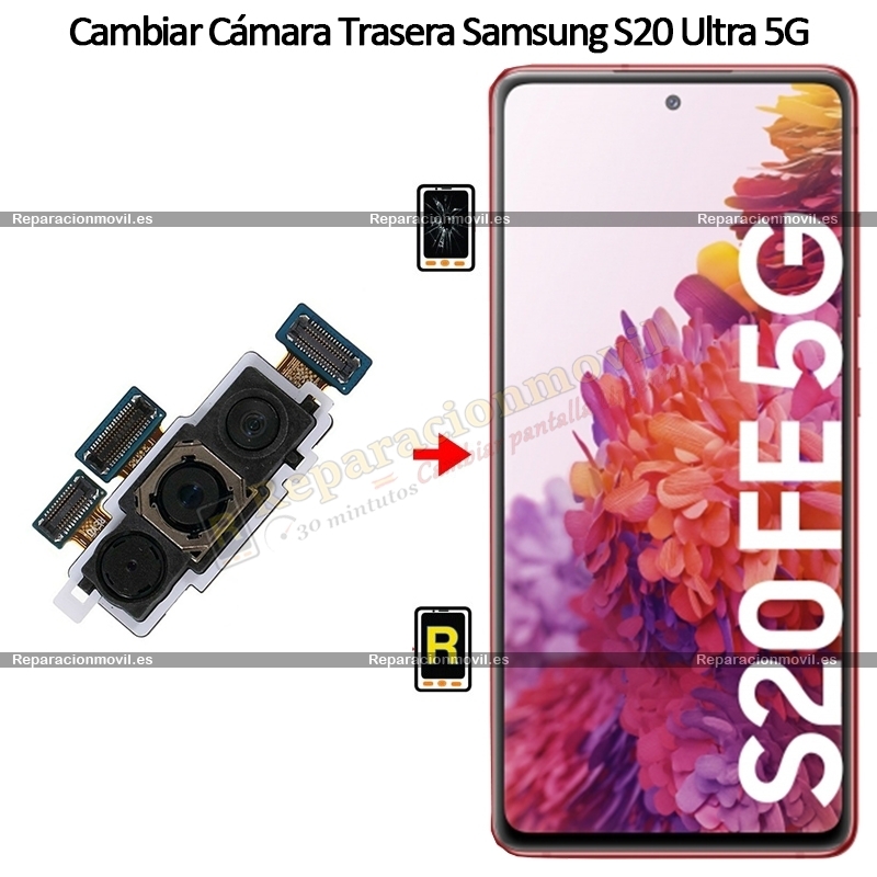 Cambiar Cámara Trasera Samsung galaxy S20 FE 5G