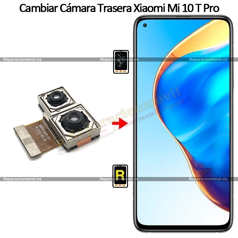 Cambiar Cámara Trasera Xiaomi Mi 10T