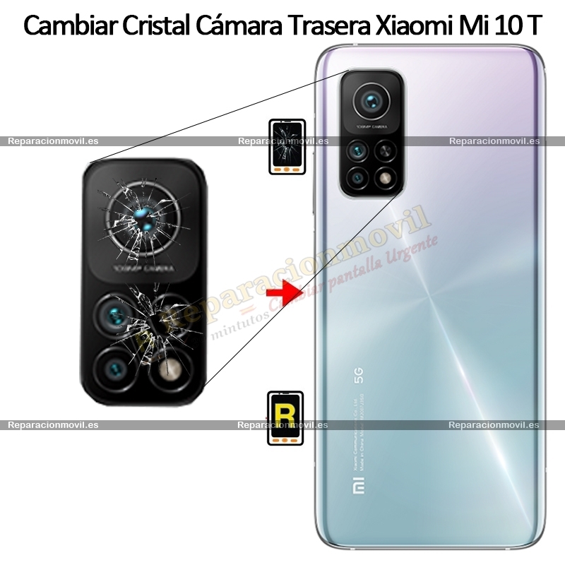Cambiar Cristal Cámara Trasera Xiaomi Mi 10T
