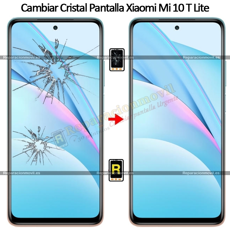 Cambiar Cristal de Pantalla Xiaomi Mi 10T Lite 5G