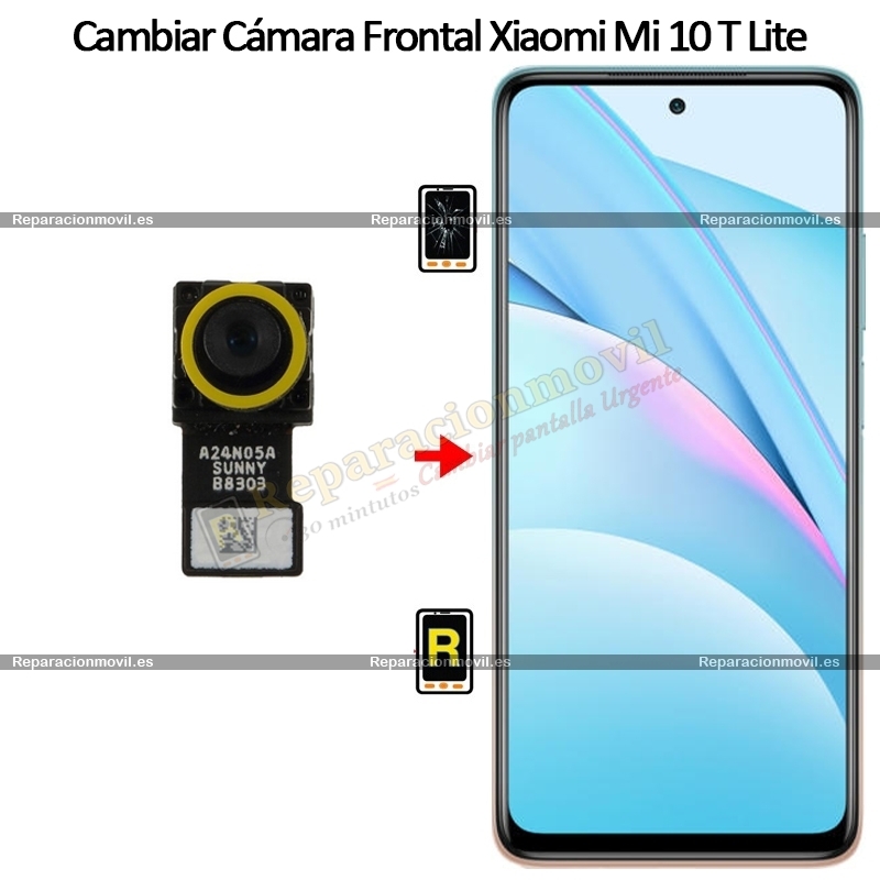 Cambiar Cámara Frontal Xiaomi Mi 10T Lite 5G