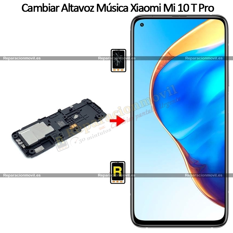 Cambiar Altavoz De Música Xiaomi Mi 10T Pro