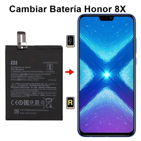 Cambiar Batería Honor 8X