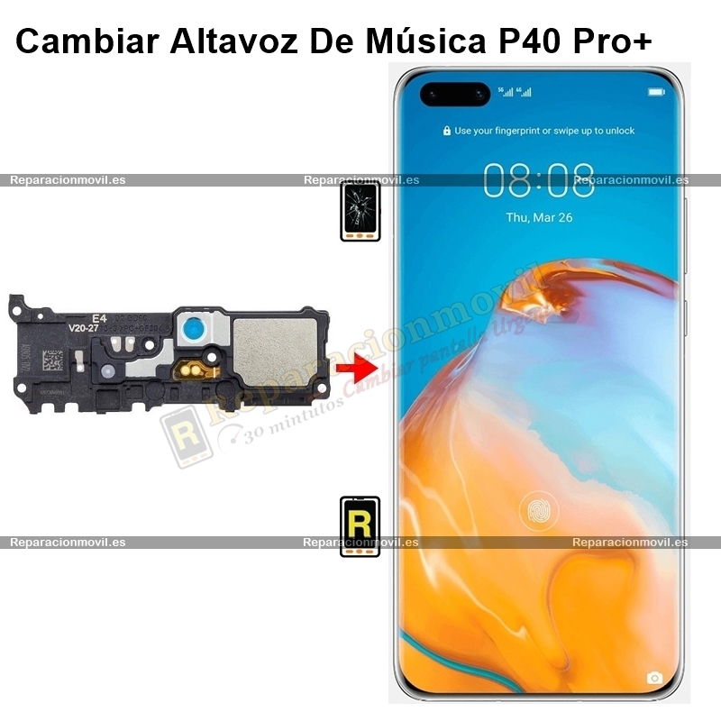 Cambiar Altavoz De Música Huawei P40 Pro plus