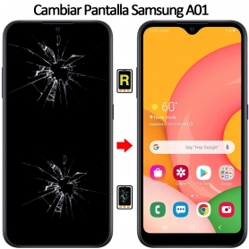 Cambiar Pantalla Samsung Galaxy A01