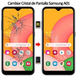 Cambiar Cristal Samsung Galaxy A01