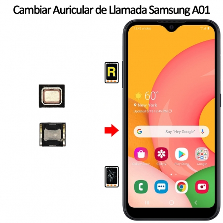 Cambiar Auricular De Llamada Samsung Galaxy A01