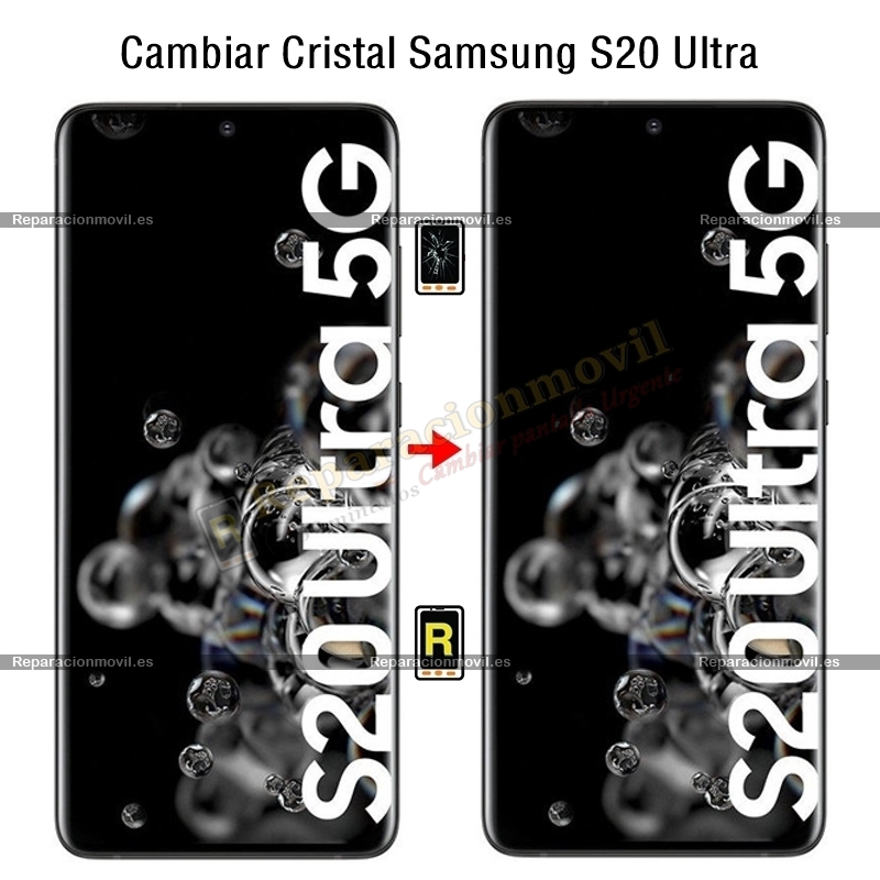 Cambiar Cristal De Pantalla Samsung Galaxy S20 Ultra