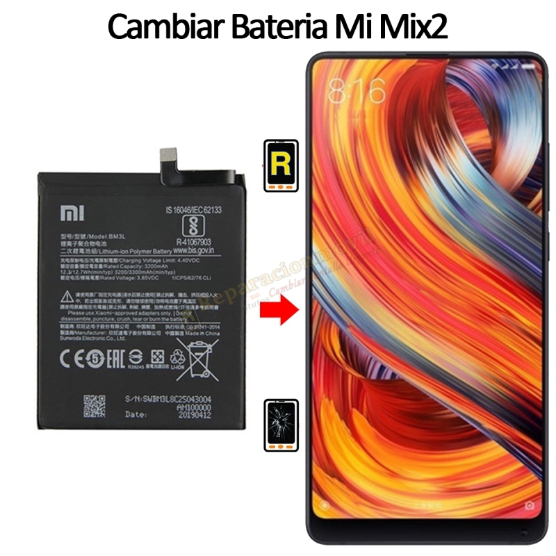 Cambiar Batería Xiaomi Mi Mix 2