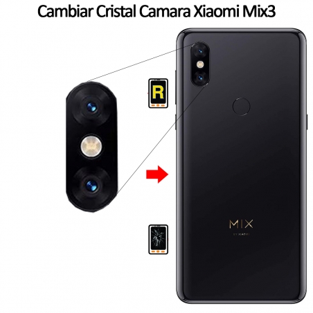 Cambiar Cristal Cámara Trasera Xiaomi Mi Mix 3