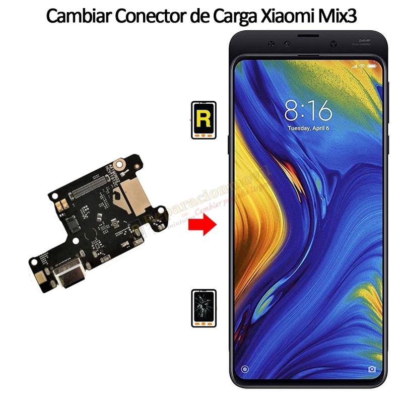 Cambiar Conector De Carga Xiaomi Mi Mix 3