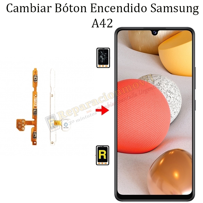 Cambiar Botón De Volumen Samsung Galaxy A42 5G