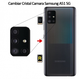 Cambiar Cristal Cámara Trasera Samsung Galaxy A51 5G