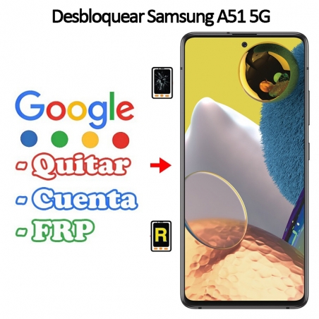 Eliminar Contraseña y Cuenta Google Samsung Galaxy A51 5G