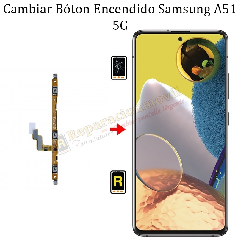 Cambiar Botón De Encendido Samsung Galaxy A51 5G