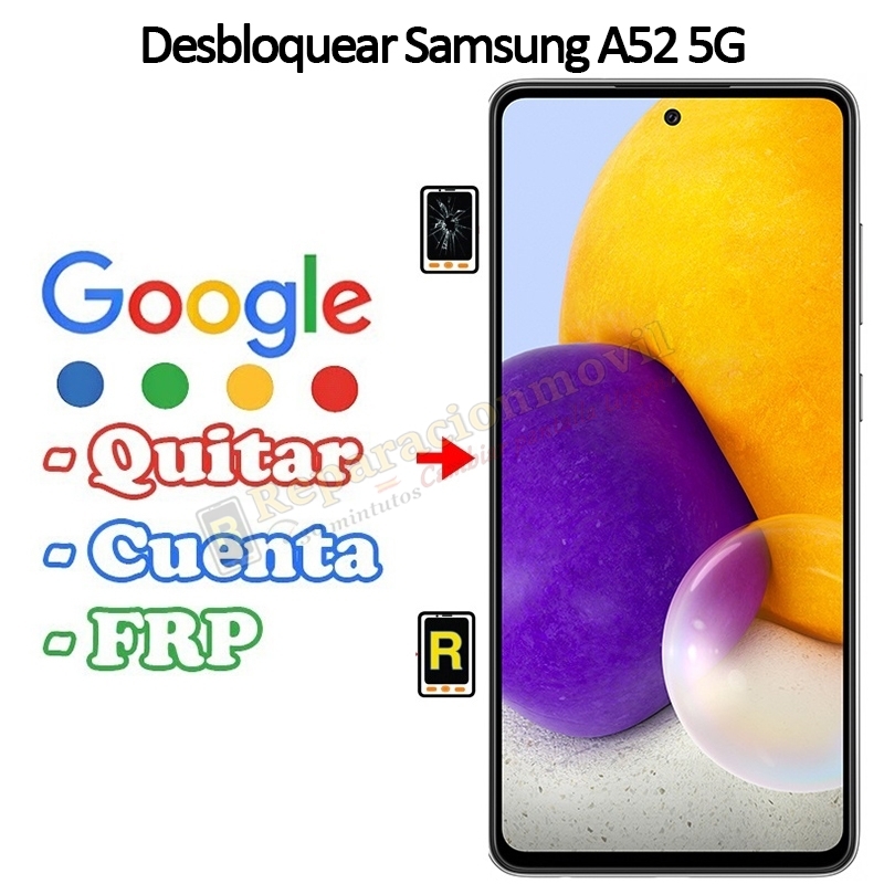 Eliminar Contraseña y Cuenta Google Samsung Galaxy A52