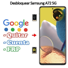 Eliminar Contraseña y Cuenta Google Samsung Galaxy A72