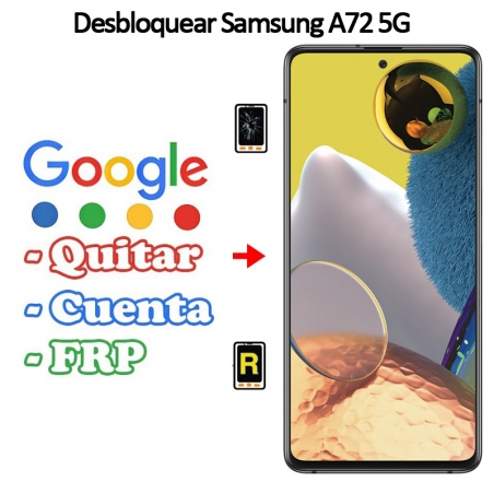 Eliminar Contraseña y Cuenta Google Samsung Galaxy A72