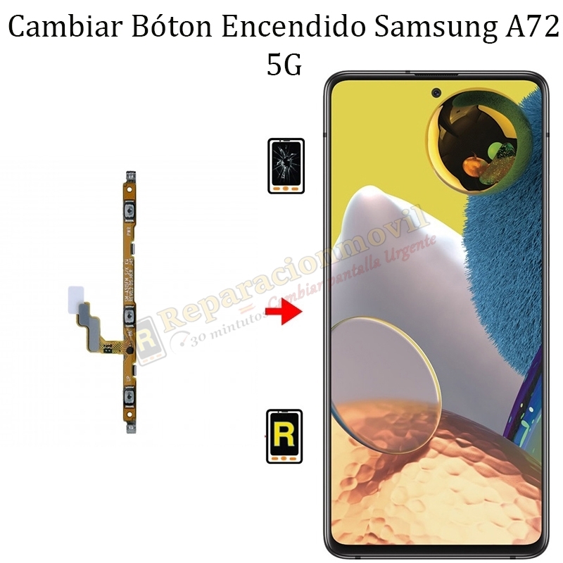 Cambiar Botón De Encendido Samsung Galaxy A72
