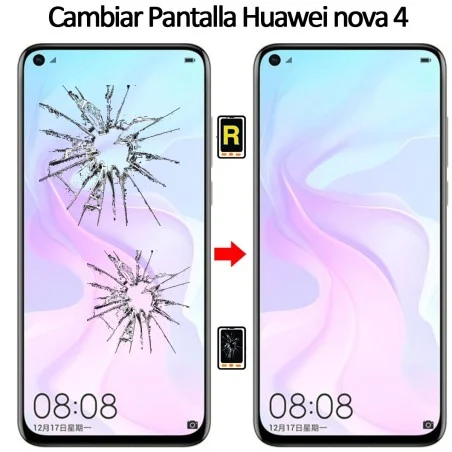 Cambiar Cristal De Pantalla Huawei Nova 4