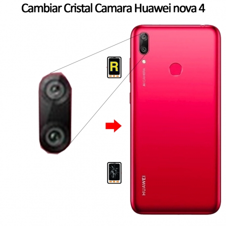 Cambiar Cristal Cámara Trasera Huawei Nova 4