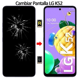 Cambiar Pantalla LG K52