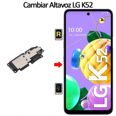 Cambiar Altavoz De Música LG K52