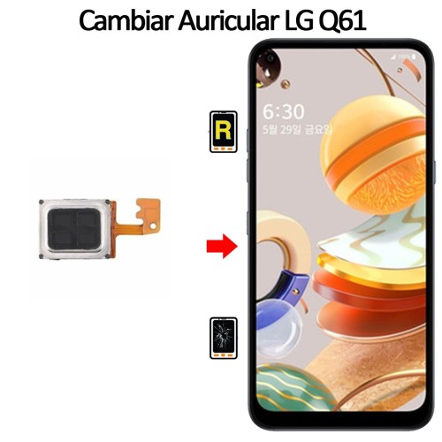 Cambiar Auricular De Llamada LG Q61