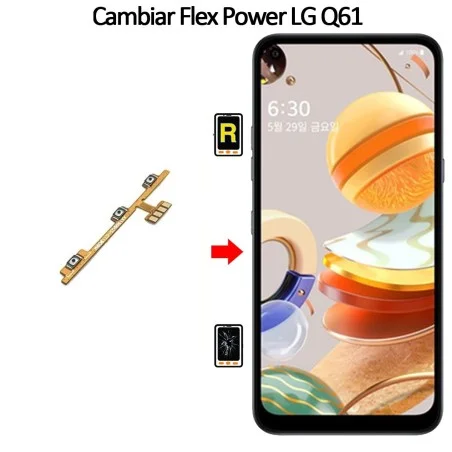 Cambiar Botón De Encendido LG Q61