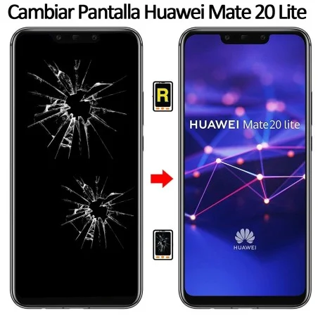 Cambiar Cristal De Pantalla Huawei Mate 20 Lite