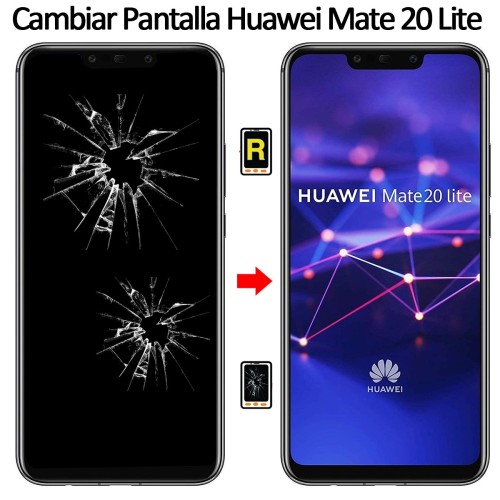 Cambiar Cristal De Pantalla Huawei Mate 20 Lite