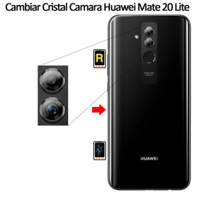 Cambiar Cristal Cámara Trasera Huawei Mate 20 Lite
