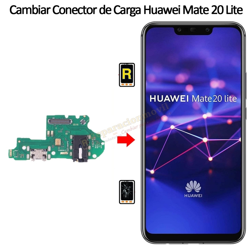 Cambiar Conector De Carga Huawei Mate 20 Lite