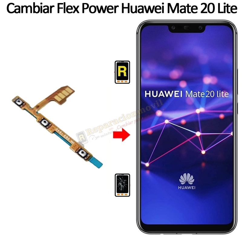 Cambiar Botón De Encendido Huawei Mate 20 Lite