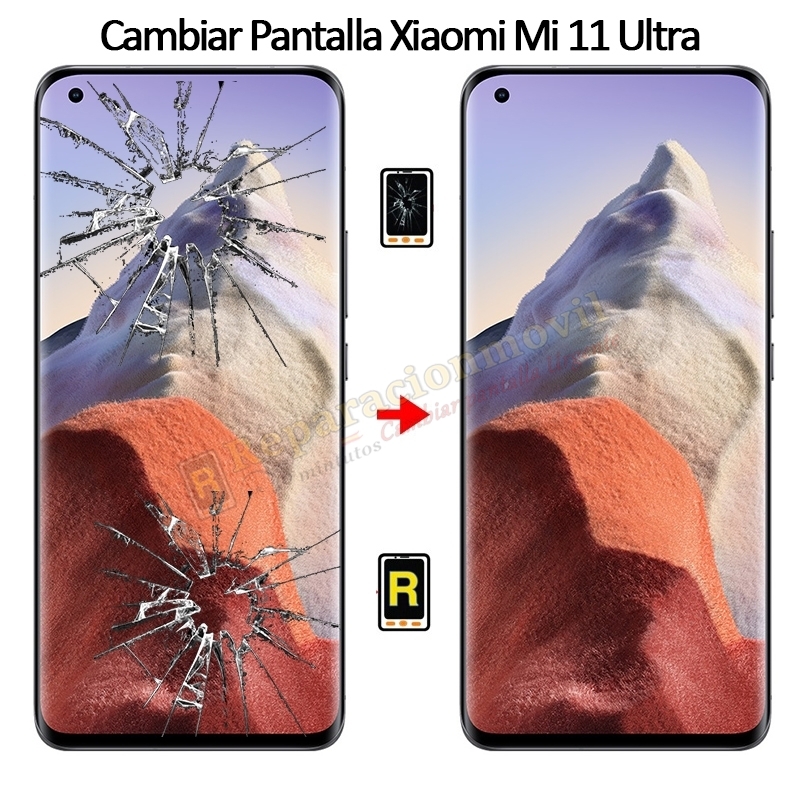 Cambiar Cristal De Pantalla Xiaomi Mi 11 Ultra