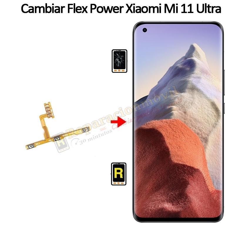 Cambiar Botón De Encendido Xiaomi Mi 11 Ultra