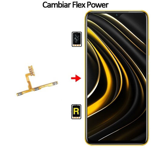 Cambiar Botón De Encendido Xiaomi Poco M3