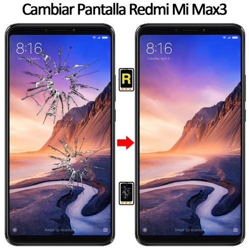 Cambiar Cristal De Pantalla Xiaomi Mi Max 3
