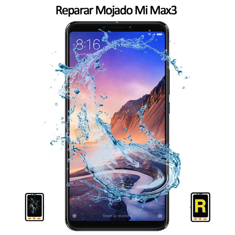 Reparar Mojado Xiaomi Mi Max 3