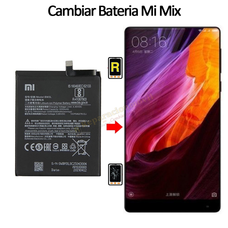Cambiar Batería Xiaomi Mi Mix